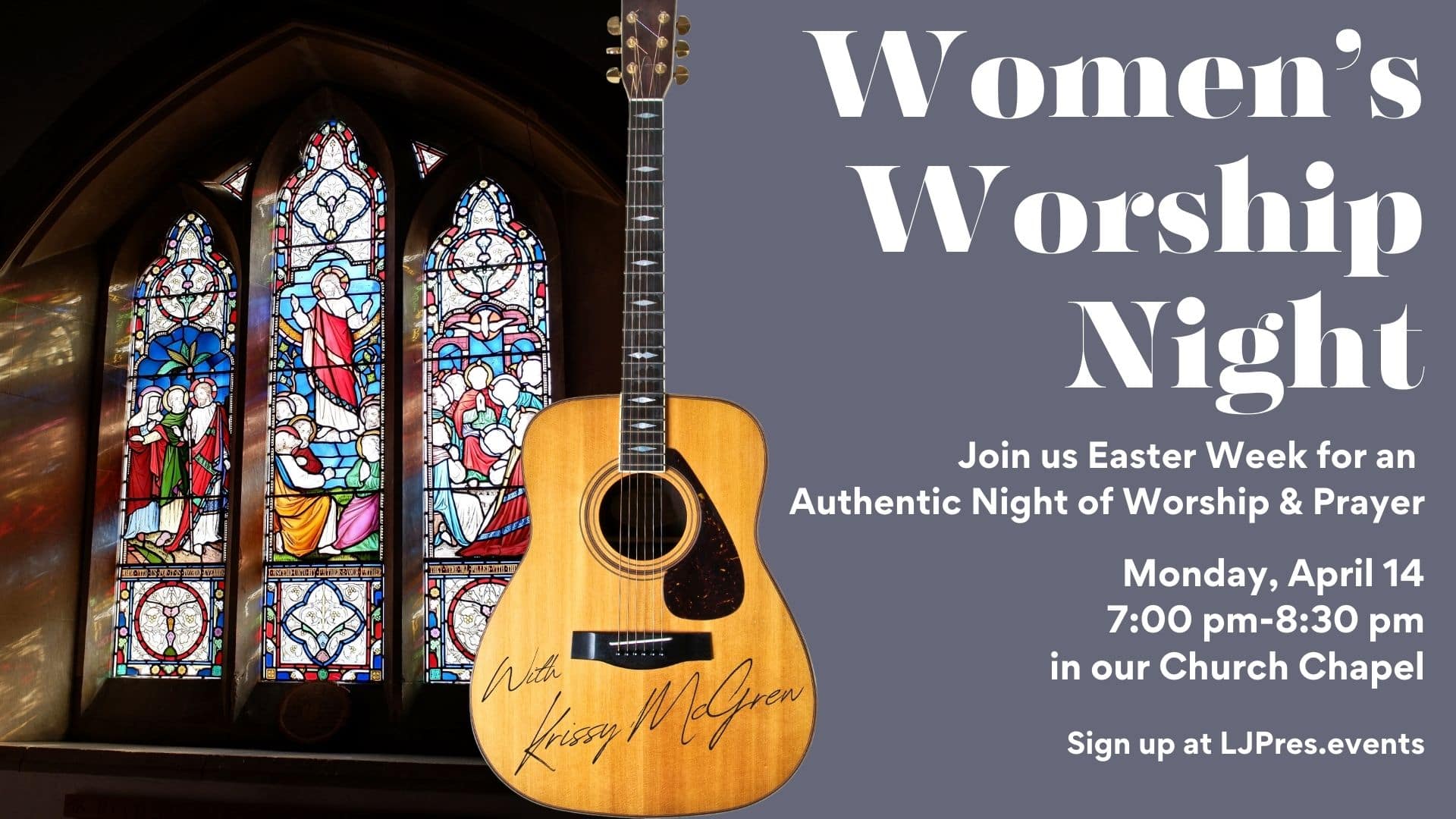 Women's Worship Night April 2025